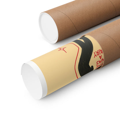 Vertical Poster - Fairy Concealing Her Monsters Design