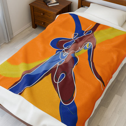 Plush Blanket - Natural Beauty Contemporary Aesthetic Design